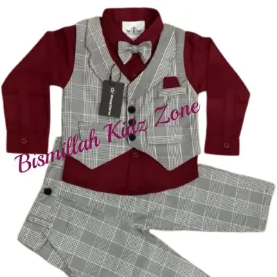 kids' sets newly design vest +shirts+pants suits children clothing sets  baby kids outfits
